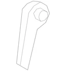 Genuine Nissan Recline Lever 88418-1LA0B New. Price: $15.33.