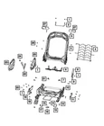 Genuine Mopar Seat Recliner Cover 6DJ39TX7AE New. Price: $16.89.
