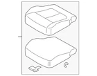 Genuine Mitsubishi Cushion Assembly 87300WH61P New. Price: $1304.60.