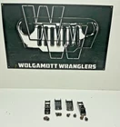 03-06 Jeep Tj Wrangler Rear Fold & Tumble Striker Seat Brackets + Bolts 8PCS Oem Used. Price: $136.50.