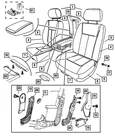 Genuine Mopar Hinge Cover SD741D5AB New. Price: $39.10.