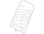 Genuine Volkswagen Seat Back Heater 3CN-963-557-B New. Price: $187.19.