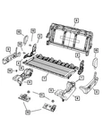Genuine Mopar Seat Riser Left 68145101AA New. Price: $712.42.