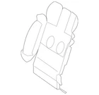 Genuine Mercedes-benz Upholstery Insert 216-910-16-75 New. Price: $831.71.