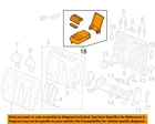 Ford Oem 16-19 Mkx Seats Tracks Rear Components-armrest Assy FA1Z5867112CR New. Price: $289.63.