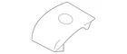 Genuine Nissan Child Restraint Anchor Plate Bezel 79980-6CA0A New. Price: $24.10.