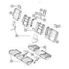 For Dodge Durango 2021-2025 6YS88DX9AA Center Seat Armrest New. Price: $386.94.