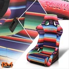 Nrg FRP-302-MEXICALI Serape Print Prisma Fixed Back Bucket Racing Seat W/bracket New. Price: $467.00.