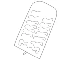 Genuine Volkswagen Seat Back Heater 1T3-963-557-D New. Price: $110.39.
