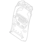 Genuine Mercedes-benz Driver Seat Backrest 167-910-31-02-9J69 New. Price: $377.05.