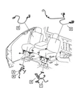 Genuine Mopar Power Seat Wiring 68064261AA New. Price: $53.48.