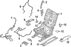 Genuine Nissan Seat Flex Cable 88920-6TF0A New. Price: $118.50.