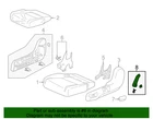 2018-2024 Honda Odyssey Genuine Middle Seat Walk-in Handle Left Mocha Gray Oem New. Price: $177.72.