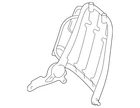 Genuine Ford Seat Back Frame 8T2Z-7861019-B New. Price: $225.32.