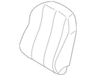 Genuine Mitsubishi Seat Back Cover 87620W821P New. Price: $541.78.