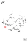 Genuine Wiring Harness For Electrically Adjustable Seat Right 992971366AF. Price: $221.75.