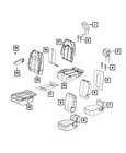 Genuine Mopar Second Row Armrest Right 7SK641X3AA New. Price: $60.68.