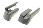 2005-2008 Porsche Boxster 987 2.7L Driver Left Front Seat Track Covers Used. Price: $82.45.