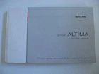 2006 Nissan Altima Factory Original Owners Operators Manual Nice Used. Price: $11.99.