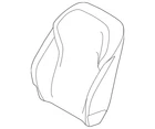 Genuine Bmw Seat Back Cover 52-10-5-A1A-FB3 New. Price: $691.90.