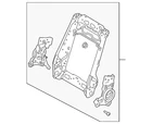 Genuine Ford Seat Back Frame BB5Z-7861019-B New. Price: $248.76.