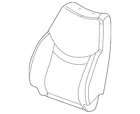Genuine Gm Seat Back Cover 10356210 New. Price: $15.18.