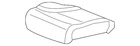 Genuine Honda Pad L Front Seat Cushion 81537-TR0-Y91 New. Price: $265.88.