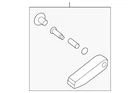 Genuine Nissan Seat Armrest 87750-1PA1A New. Price: $153.96.