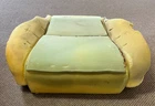 2007 2013 Oem Toyota Tundra Driver Bottom Seat Cushion 71512-0C100 -for Repair Used. Price: $75.00.