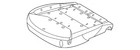 Genuine Ford Seat Cushion Foam NZ6Z-26632A23-B New. Price: $184.46.