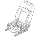 Genuine Nissan Seat Back Assembly 87650-7LG2A New. Price: $1617.58.
