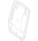 Genuine Mercedes-benz Seat Back Panel 166-910-01-03-9H23 New. Price: $312.42.