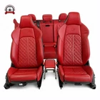 2017-25 Audi S4 Sedan Magma Red Front Rear Seats Assembly Set W/ Armrest Oem Used. Price: $2399.00.
