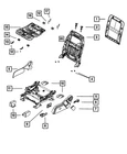 Genuine Mopar Front Seat Back Frame 4610332AC New. Price: $305.90.