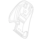 Genuine Mercedes-benz Trim Seat Box 205-910-53-20-8U04 New. Price: $196.25.