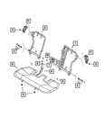 Genuine Mopar Seat Latch Left 68119830AA New. Price: $139.92.