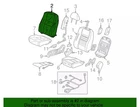 Genuine Honda Seat Back Cover 04811-TA5-A51ZC Used. Price: $200.00.