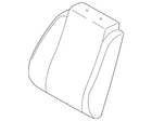 Genuine Gm Seat Back Cover 96802087 New. Price: $34.53.