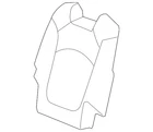 Genuine Gm Seat Back Cover 20984094 New. Price: $37.85.