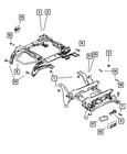 Genuine Mopar Seat Adjuster Handle Towel Bar 5080617AA New. Price: $11.48.