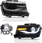 2X Projector Headlights For Chevrolet Chevy Camaro 2014 2015 6TH Gen W/ Led Drl New. Price: $413.59.