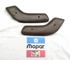 1971 Charger Road Runner Gtx Standard Bench Seat Hinge Covers Set Saddle Brown Used. Price: $26.99.