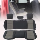 For 2009-12 Dodge Ram Crew Cab 1500 Second Row Rear Cloth Seat Cover Bench Gray New. Price: $112.29.