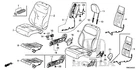 Genuine Honda Headrest Assembly Front *YR400L* (sienna Beige) 81140-TR6-L61ZA New. Price: $220.12.