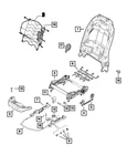 Genuine Mopar Front Seat Recliner Lever 68284385AA New. Price: $88.99.