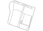 Genuine Gm Fury Red Rear Passenger Side Seat Back Cushion Cover 95086373 New. Price: $72.12.
