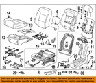 Gm Oem 16-19 Sierra 1500 Seats Tracks Driver Components-adjuster 13518948 New. Price: $673.52.