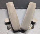 2005-2006 Toyota Tundra Extended Cab Beige Tan Cloth Front Seat Armrest Pair Used. Price: $109.99.