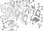 Genuine Ford Seat Back Cover ML3Z-1664416-EE New. Price: $939.59.
