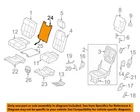 Ford Oem 09-17 Expedition Second Row Seats-seat Back Heater 9L1Z14D696B New. Price: $228.48.